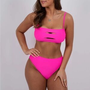 The blushing brunette bathing suit top. Never wore